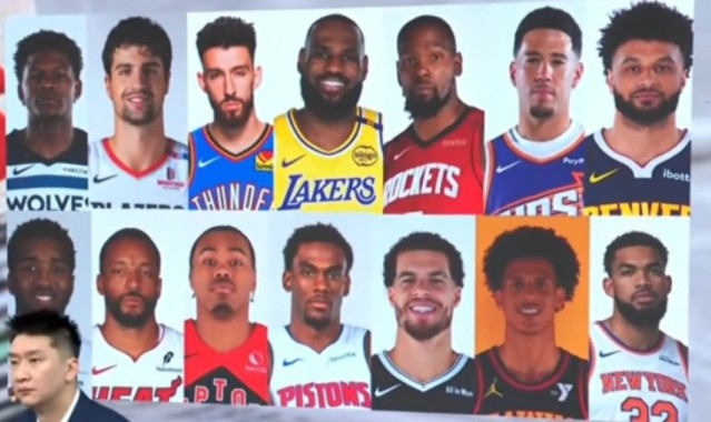 开云体育下载-孙悦心中的全明星替补出炉：西部老詹&amp;KD领衔 东部米切尔唐斯入围